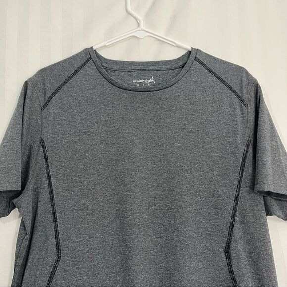 Exertek Men’s Athletic Wicking Dry Fit Gray T-Shirt Size Medium - Picture 3 of 7